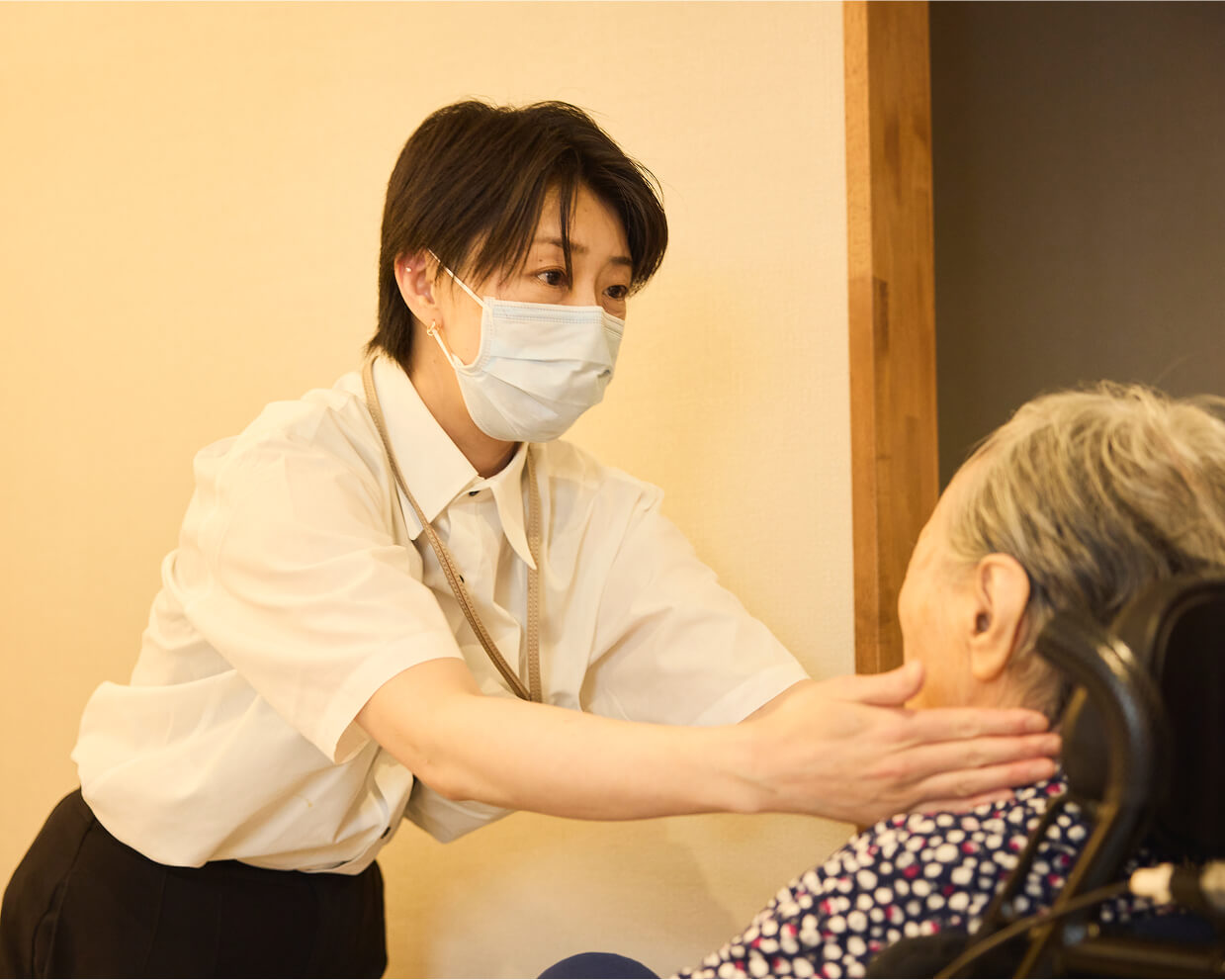 清拭から買い物までその方の「したい！」に寄り添うケア