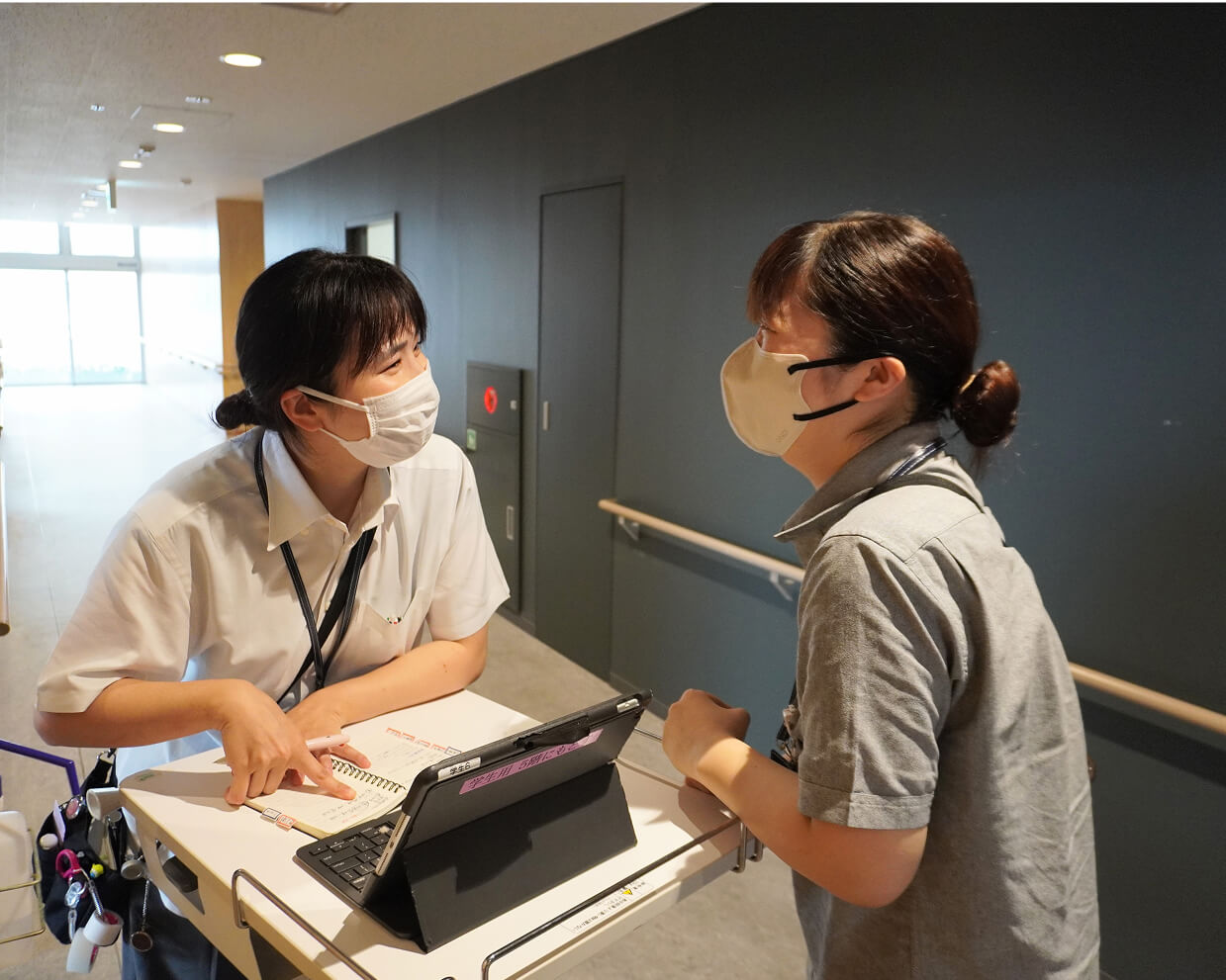 看護師同士支え合う文化